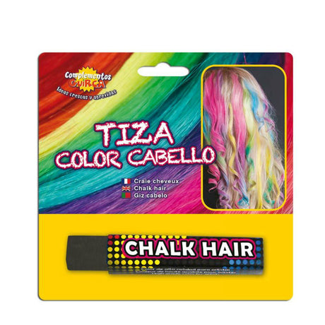 Tiza color para el Pelo Negro