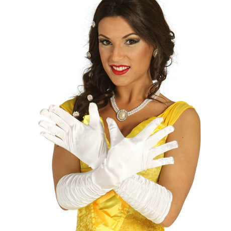 Guantes Princesa Blancos