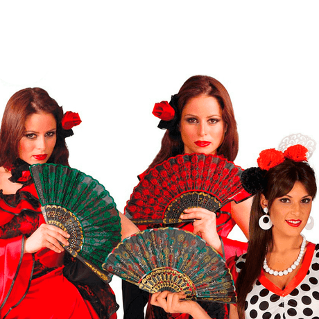 Abanico Flamenco Surtido