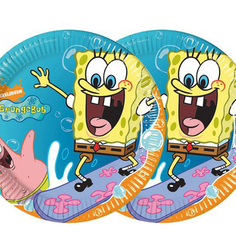 Platos de Bob Esponja de 23 cm