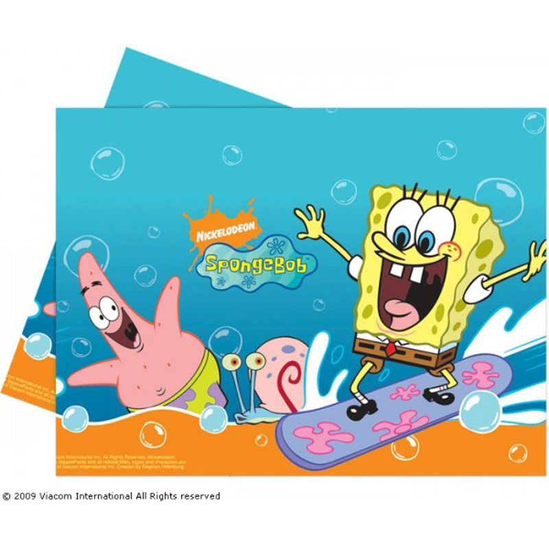 Mantel de Bob Esponja de 120 x 180 cm 