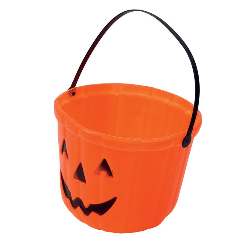 Cubo Calabaza Halloween caramelos