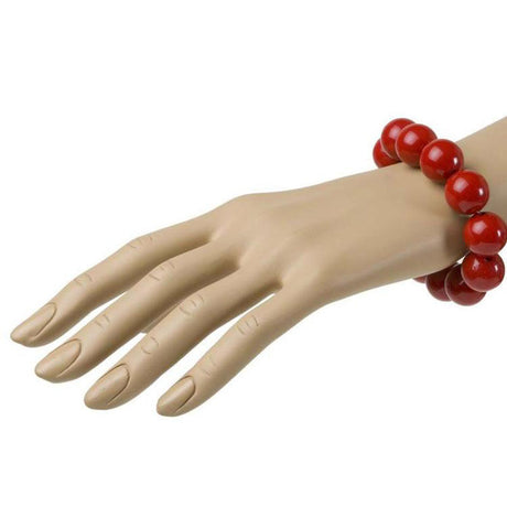 Pulsera Bolas Roja