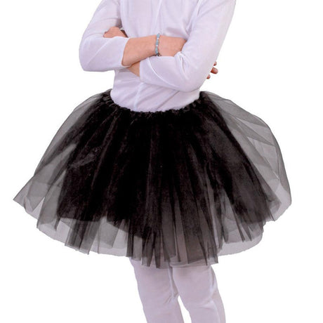 Tutu negro falda