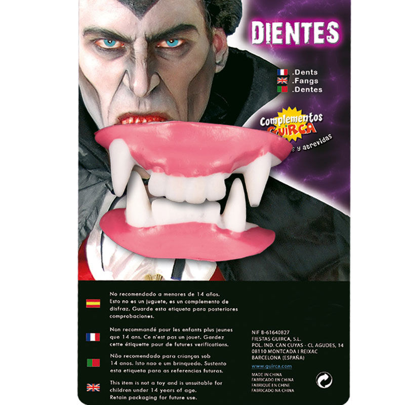 Dientes Colmillos Drácula