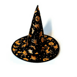 Sombrero Bruja Tela Halloween