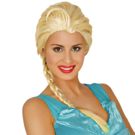 Peluca Princesa Frozen