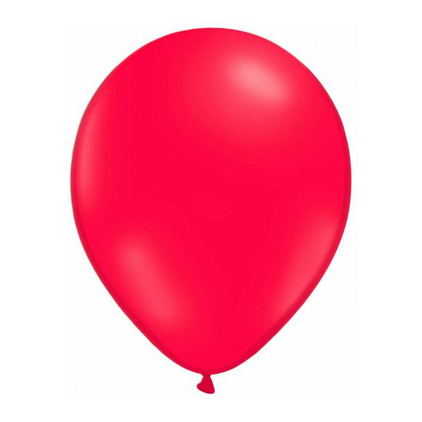 Bolsa 50 Globos rojos helio