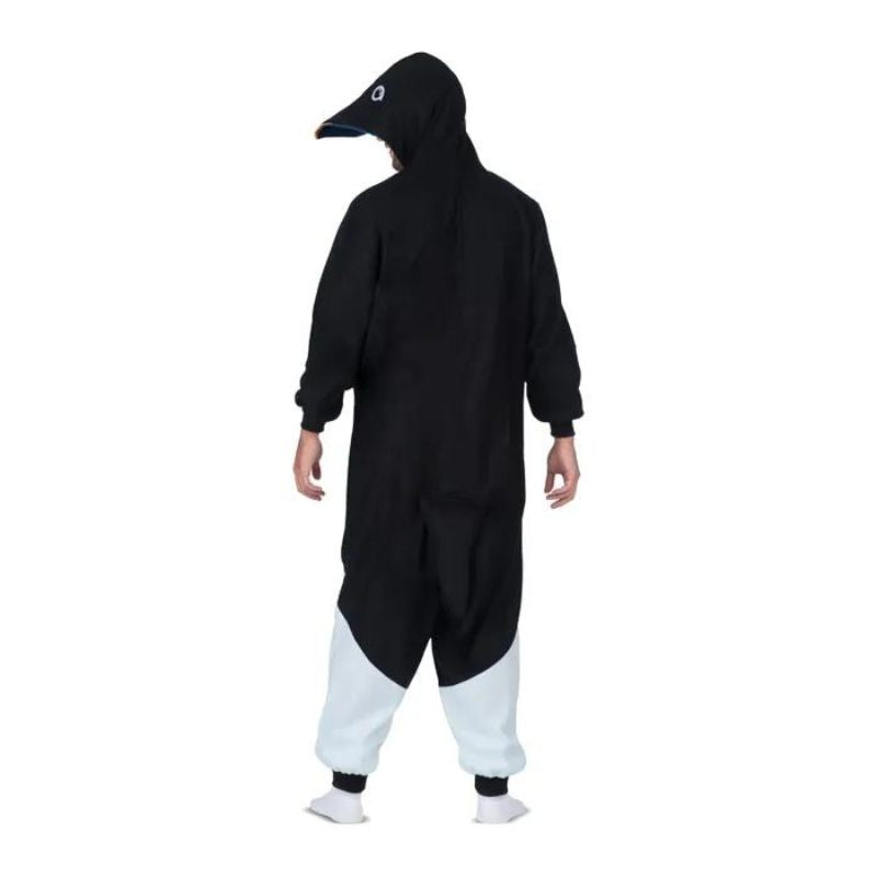 Disfraz de Pingüino Emperador Kigurumi para hombre Espalda