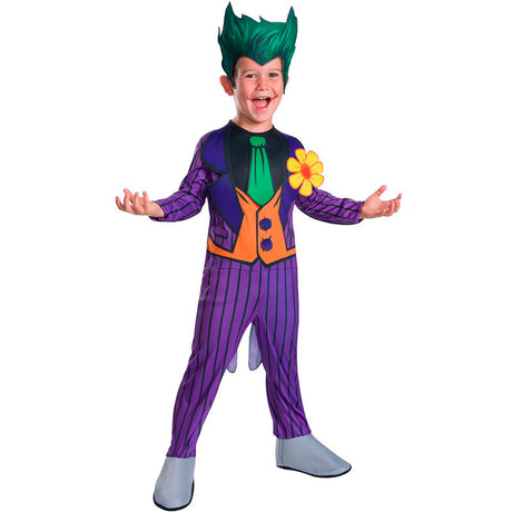 Disfraz de Joker Lunático para niño