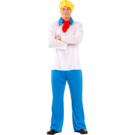 Disfraz de Fred Jones de Scooby-Doo para hombre