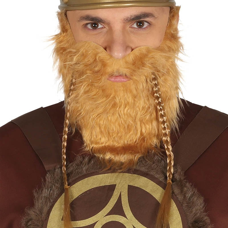 Barba Vikinga con bigote