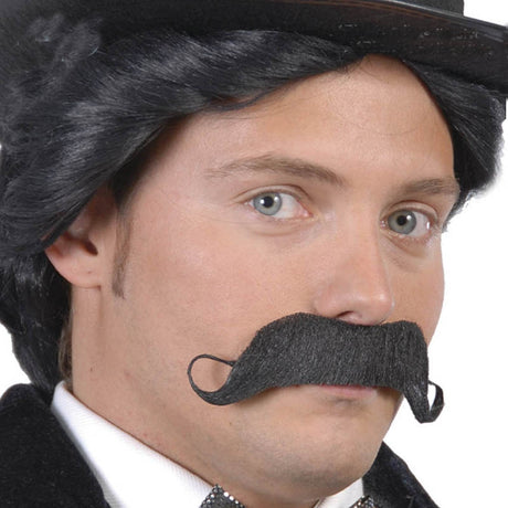 Bigote Doctor Watson con adhesivo