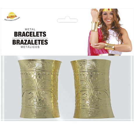 Brazaletes Metálicos packaging