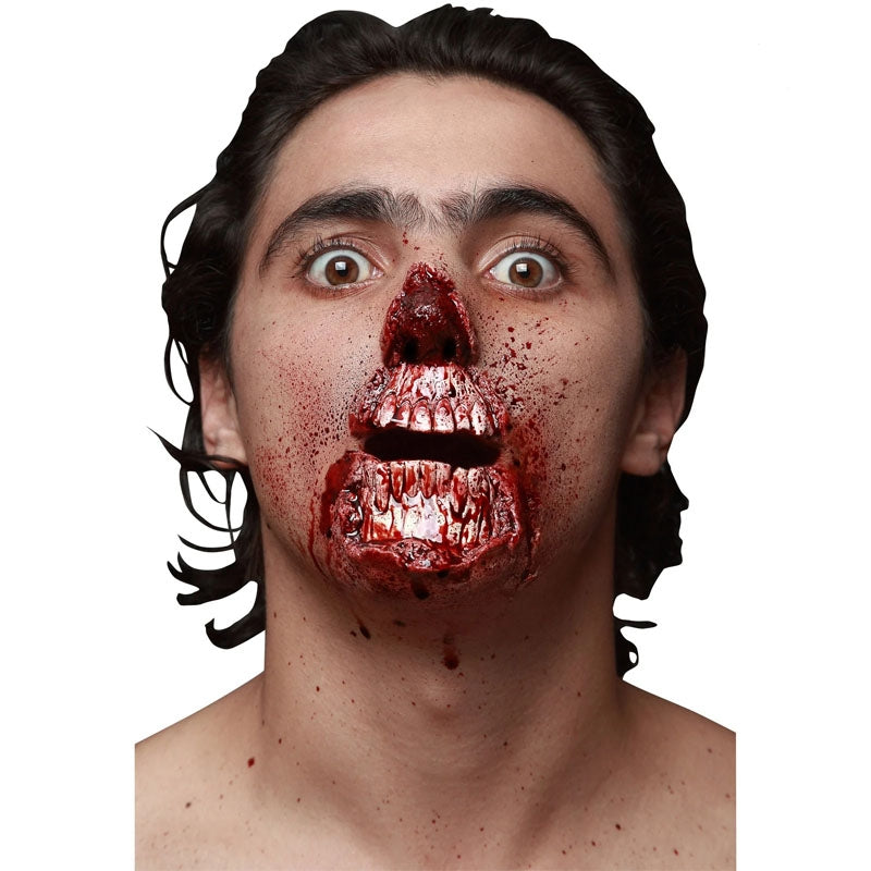 Cicatriz Rostro Zombie Látex