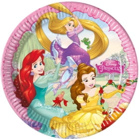 Decoración de Princesas Disney para una fiesta de cumpleaños