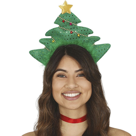 Diadema Árbol navideño