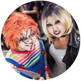 Disfraces de Chucky y Tiffany para Halloween