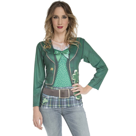 Disfraz Camiseta Saint Patrick’s Day mujer