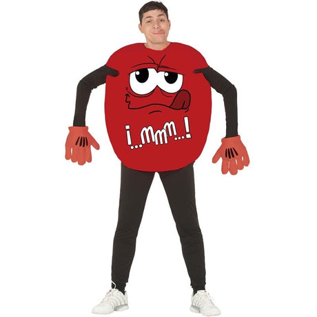 Disfraz de Caramelo M&M adulto