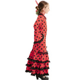 Disfraz de Flamenca Española para niña perfil