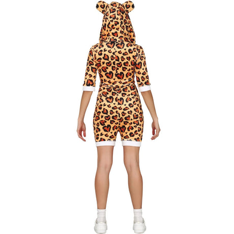 Disfraz de Leopardo de Verano para mujer espalda