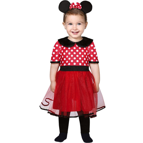 Disfraz de Minnie Mouse para bebé