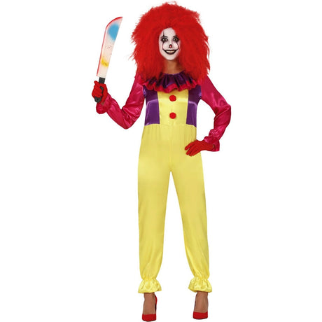 Disfraz de Payasa Asesina Pennywise para mujer