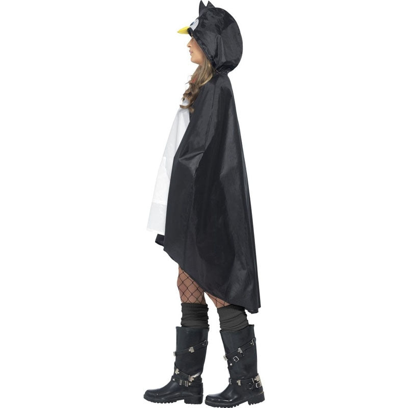 Disfraz de Pingüino Poncho Impermeable perfil