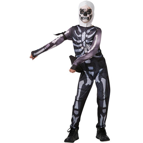 Disfraz de Skull Trooper Fortnite para niño