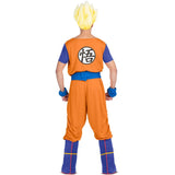 Disfraz de Son Goku Dragon Ball para hombre espalda