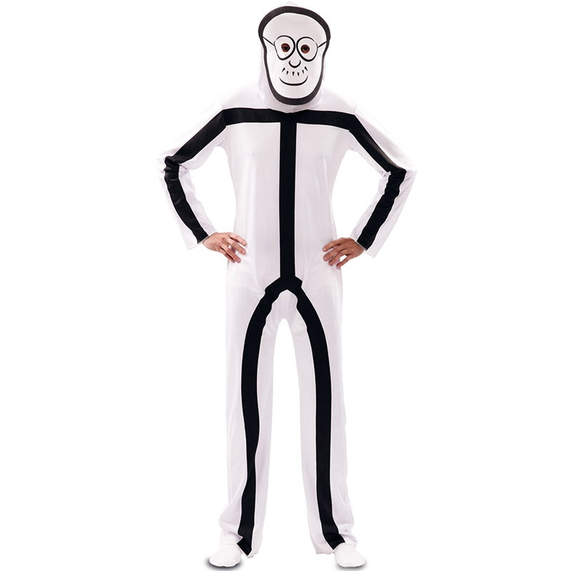 Disfraz de Stickman para hombre