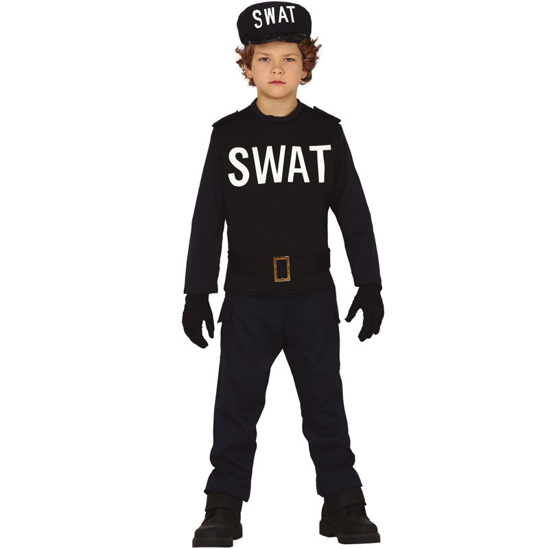 Disfraz de SWAT Antidisturbios para niño