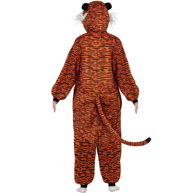 Disfraz de Tigre Onesie para hombre espalda