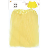 Falda tutú amarillo niña packaging