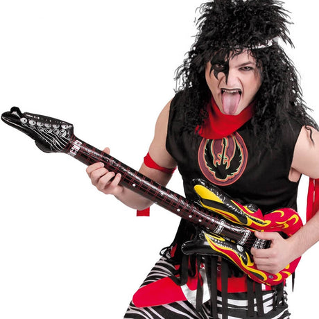 Guitarra Kiss hinchable