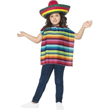 Kit Disfraz Mexicano para niña