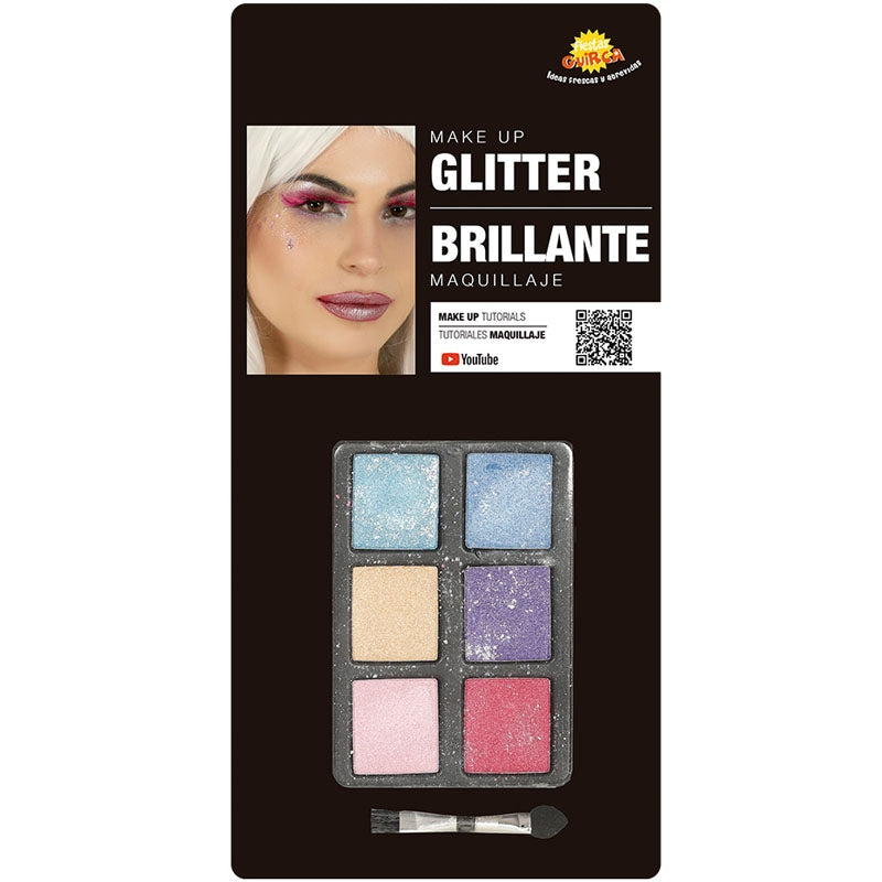 Kit maquillage ombres Glitter