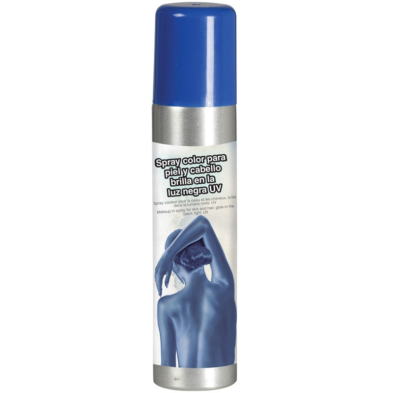 Maquillaje Spray Azul