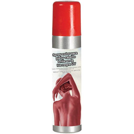 Maquillaje Spray Rojo