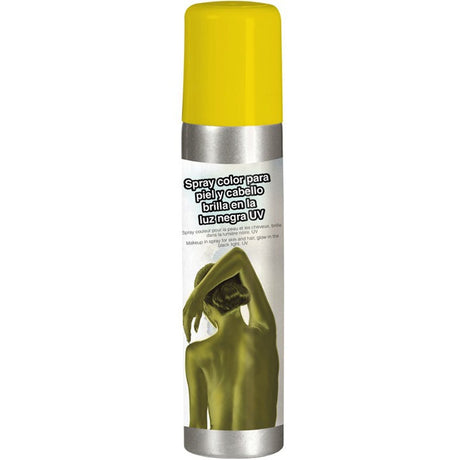 Maquillaje Spray Amarillo