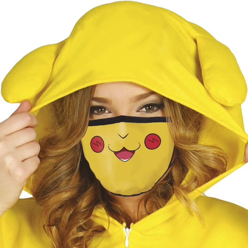 Mascarilla de Pikachu para adulto