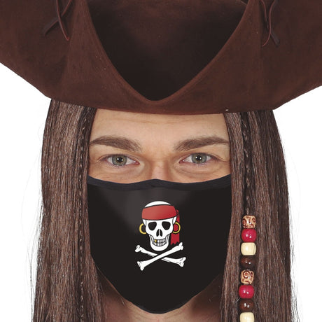 Mascarilla de Pirata para adulto