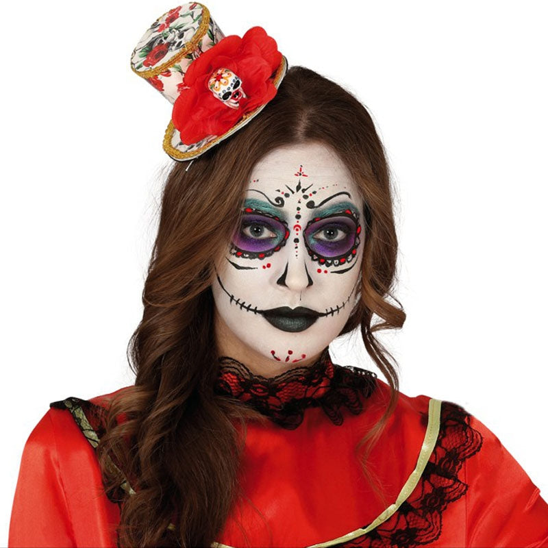 Mini Sombrero Catrina Mexicana