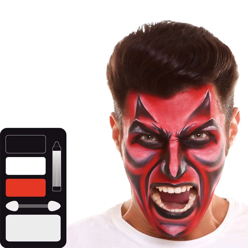 Paleta Maquillaje de Demonio Halloween