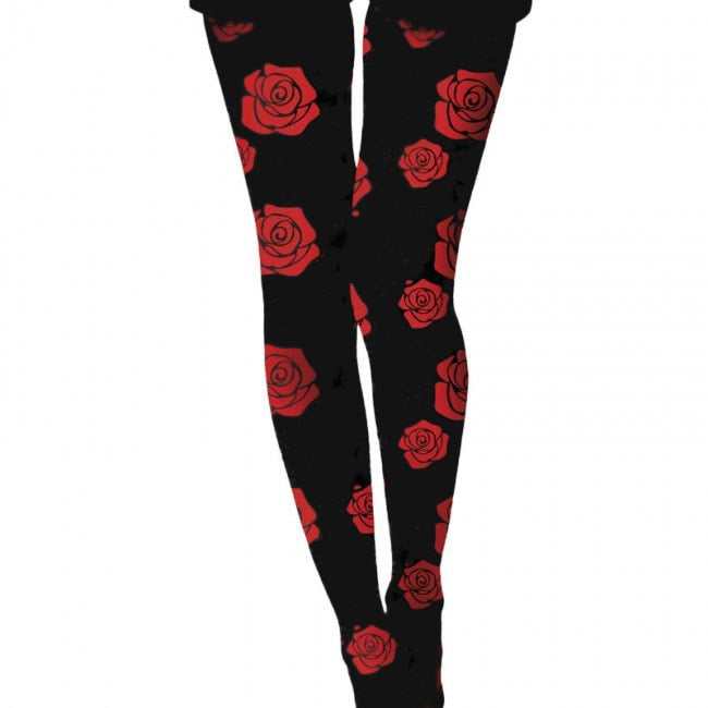 Pantys Catrina con flores para mujer