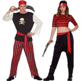 Pareja Piratas Calavera