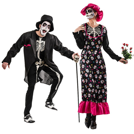 Pareja Esqueletos Catrina