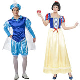 Pareja de Príncipe Azul y Blancanieves