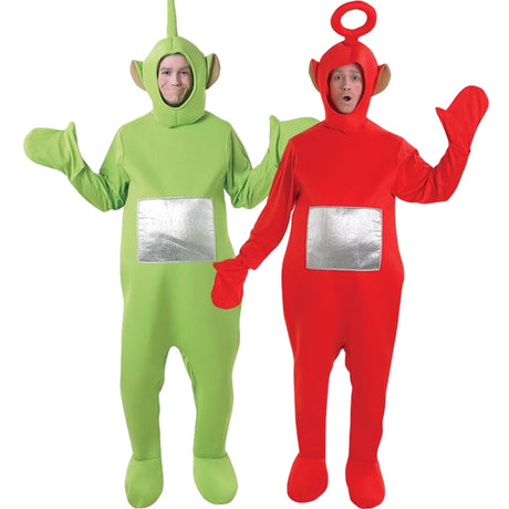 Dipsy y Po Teletubbies para disfrazarte en pareja